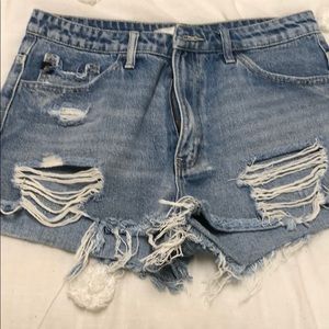 Jean shorts